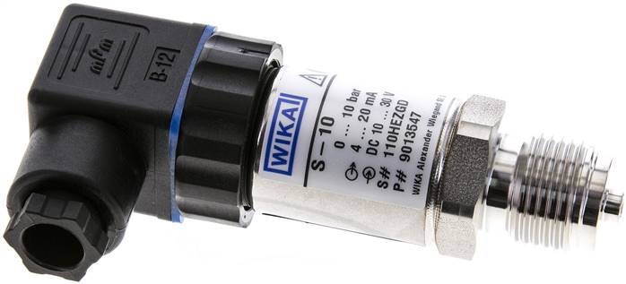 Druckmessumformer 0 bis 1000 bar (0,2% BFSL), G 1/2" AG