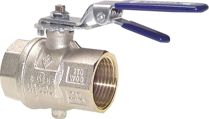Absperrklappe mit Innengewinde Rp 2", 0 bis 16bar