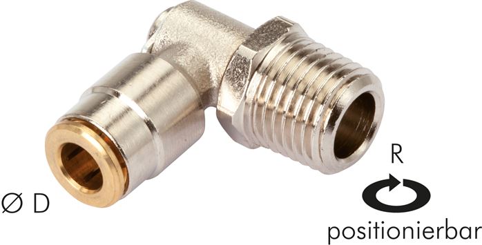 Hochdruck-L-Steckverschraub. R 1/8"-6mm (pos.)