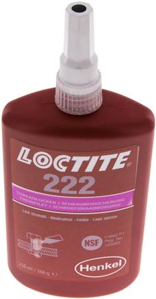 Anaerobe Schraubensicherung, Loctite, 250 ml, niedrigfest
