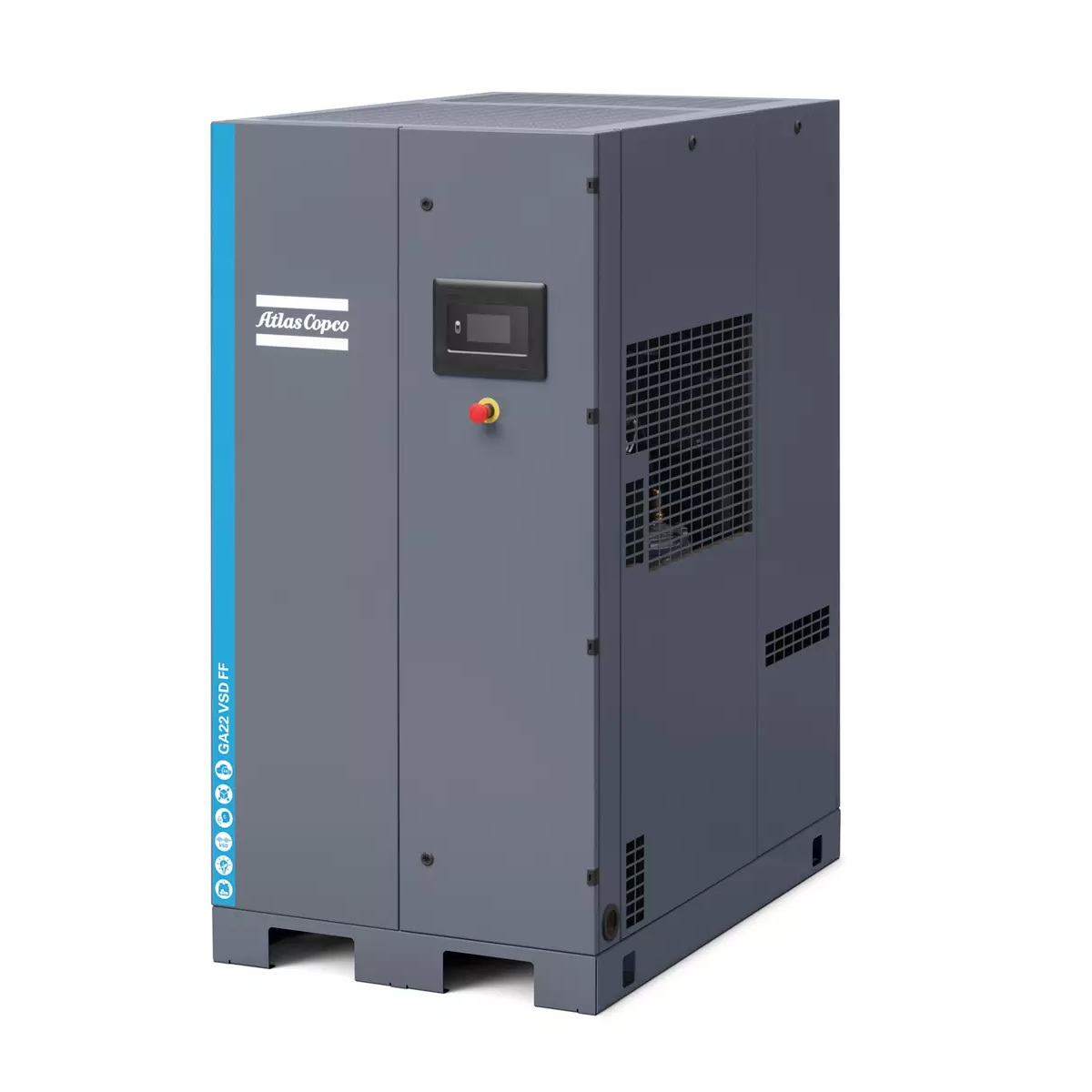 Atlas Copco Schraubenkompressor GA 26 VSDsFF - 13 bar drehzahlgeregelt inkl. Kältetrockner