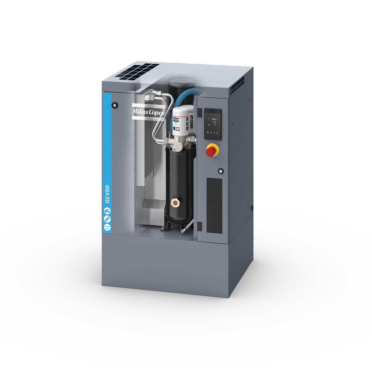 Atlas Copco Schraubenkompressor G2 VSD P-10 FM
