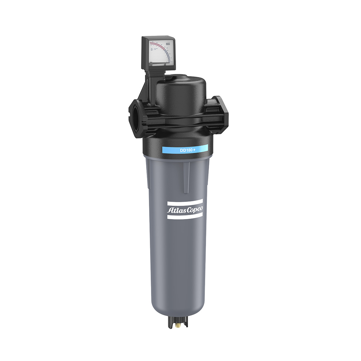 Atlas Copco Hochleistung-Koaleszenzfilter DD 180+ ohne inPASS