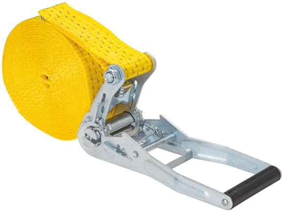 Ratschen-Zurrgurt (25mm) 6m, 1.500daN, Druckratsche, 1-teilig