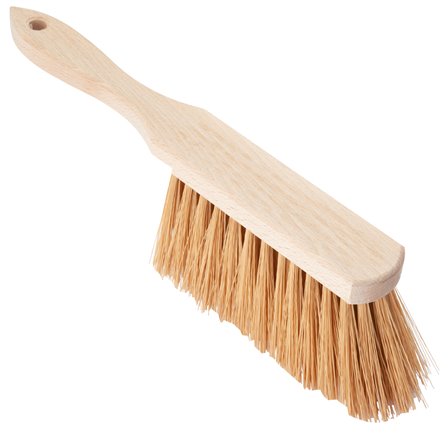 Industrie-Handfeger, Holz mit Poly-Kokosborsten, für groben Schmutz, 30 cm