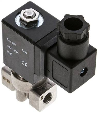2/2-Wege ES-Magnetventil G 1/8" 24 V= Eco