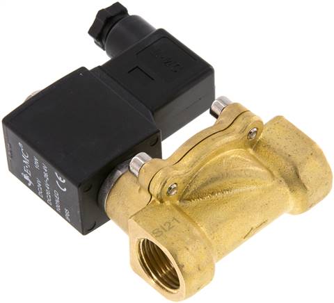2/2-Wege Messing-Magnetventil G 1/2" 230 V Eco (NC)