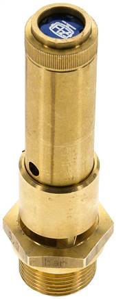 TÜV-Sicherheitsventil G 3/4" (DN10), 10,00 bar, Messing