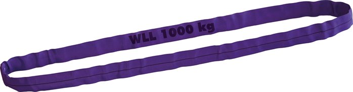 Rundschlinge EN 1492-2, Nutzlänge 4m, WLL 1000kg