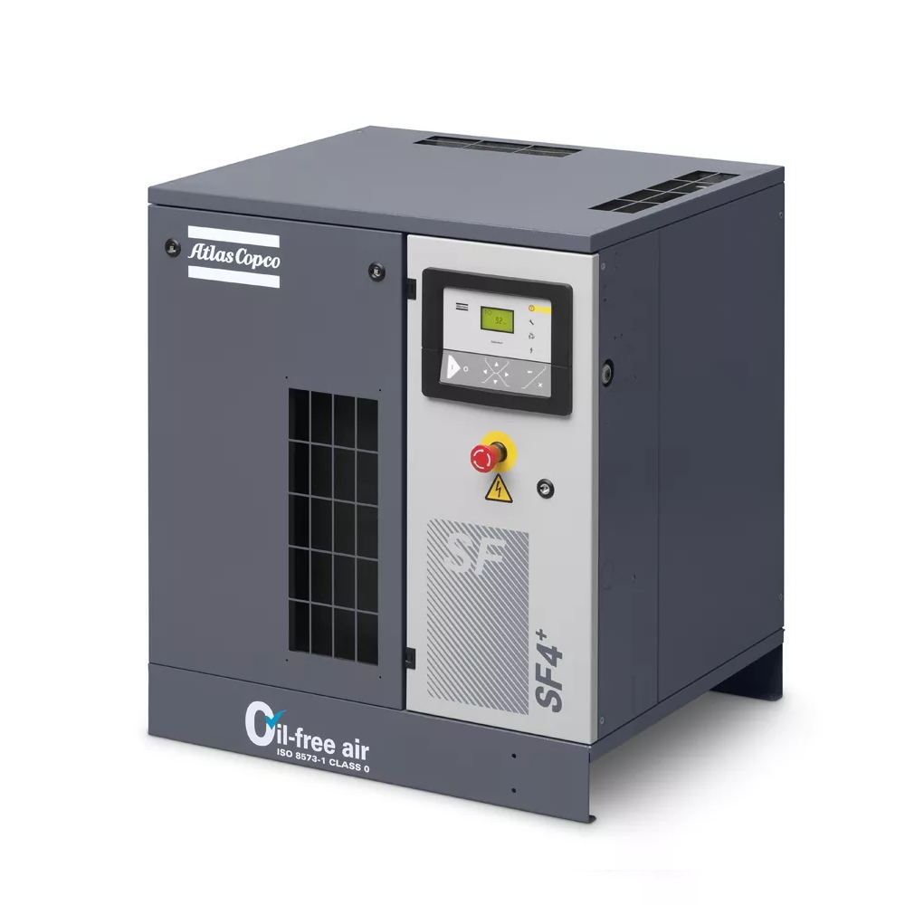 Atlas Copco Scrollkompressor SF 4+ FF - 10 bar 400V inkl. Kältetrockner