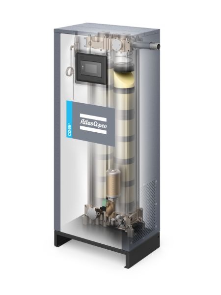 Atlas Copco CD 105+ CER essiccatore ad adsorbimento Punto di rugiada in pressione [-20 °C] Controllo MK