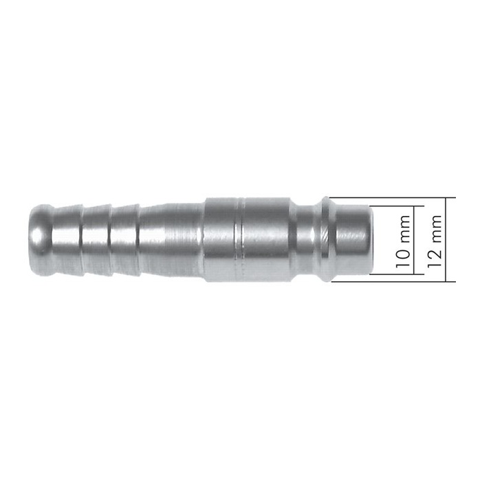 Presa a muro con attacco rapido, G 3/8", ottone