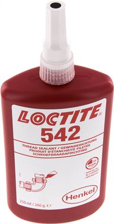 Anaerobe Gewindedichtung, LOCTITE, 250 ml, mittelfest, 542/250