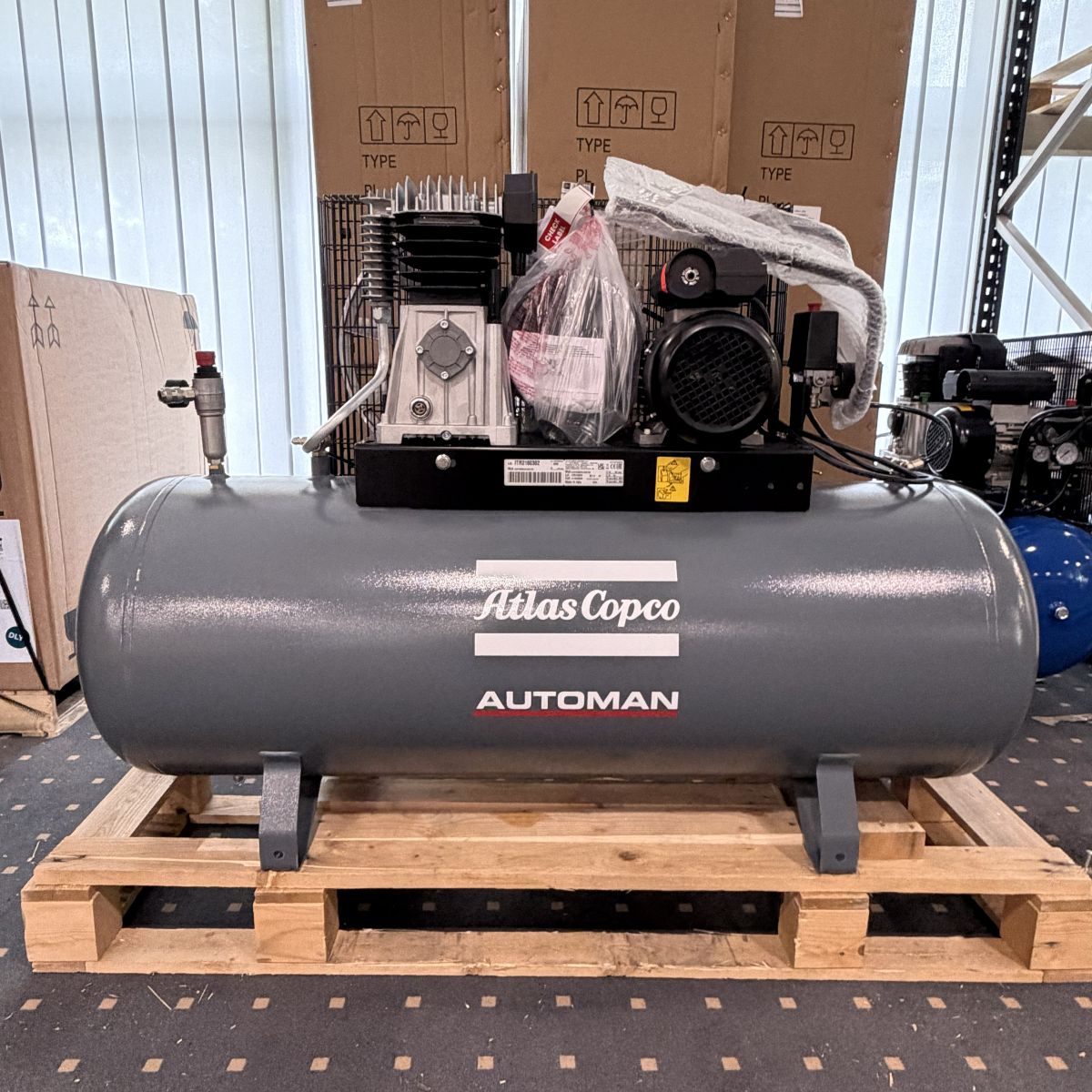 Compressore a pistoni Atlas Copco Automan AC31-10 E 200 M  4116028586