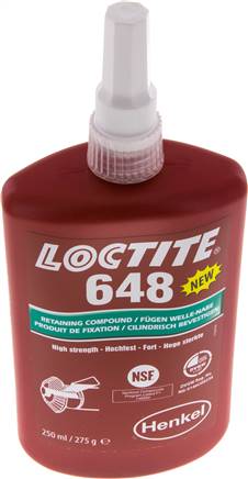Anaerobe Fügeverbindung, LOCTITE, 250 ml, hochfest,648/250