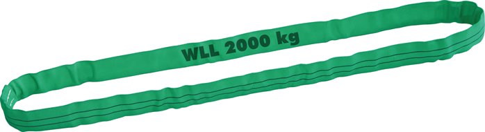 Rundschlinge EN 1492-2, Nutzlänge 4m, WLL 2000kg
