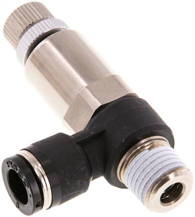 Druckregler R 1/4"-8mm, ohne Manometer, IQS-Standard