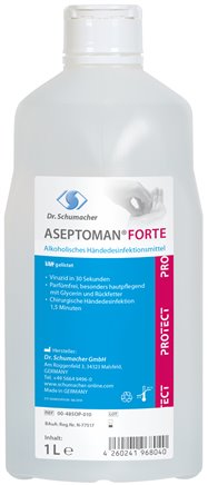 Handdesinfektion ASEPTOMAN FORTE, 1 l Euroflasche