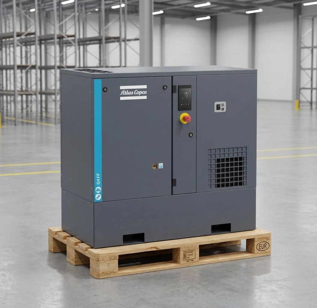 Atlas Copco Schraubenkompressor G 4 FF -10 bar DOL inkl. Kältetrockner