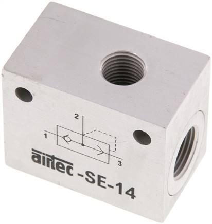 Schnellentlüftungsventil G 1/4", Präzision