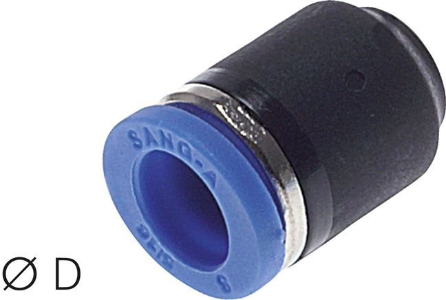 Verschlusskappe für 10mm Schläuche, IQS-Standard
