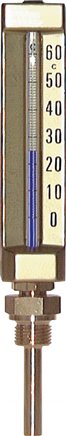 Maschinenthermometer (200mm) senkrecht/-60 bis +40°C/400mm
