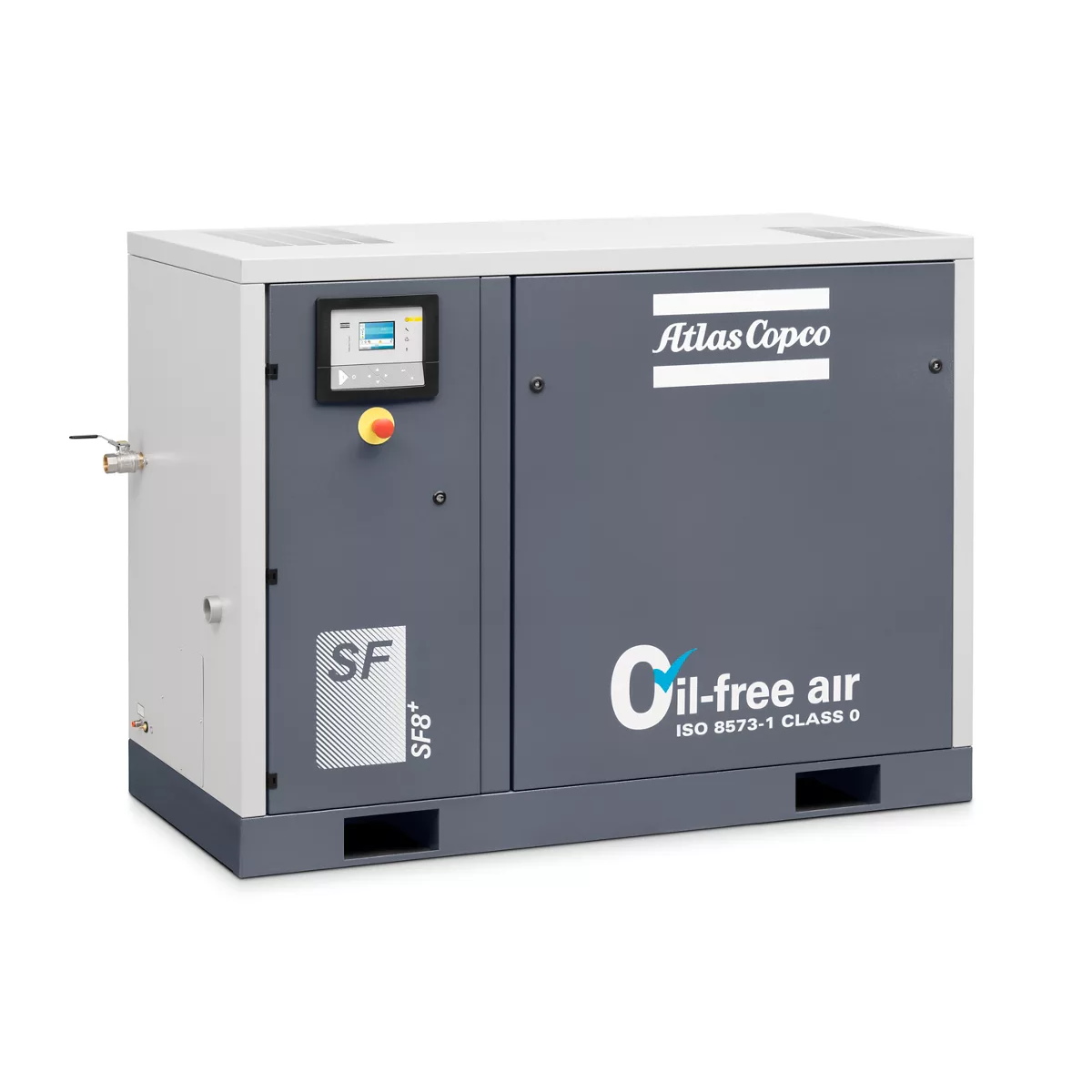 Atlas Copco Scrollkompressor SF 8+ FF - 8 bar inkl. Kältetrockner LC