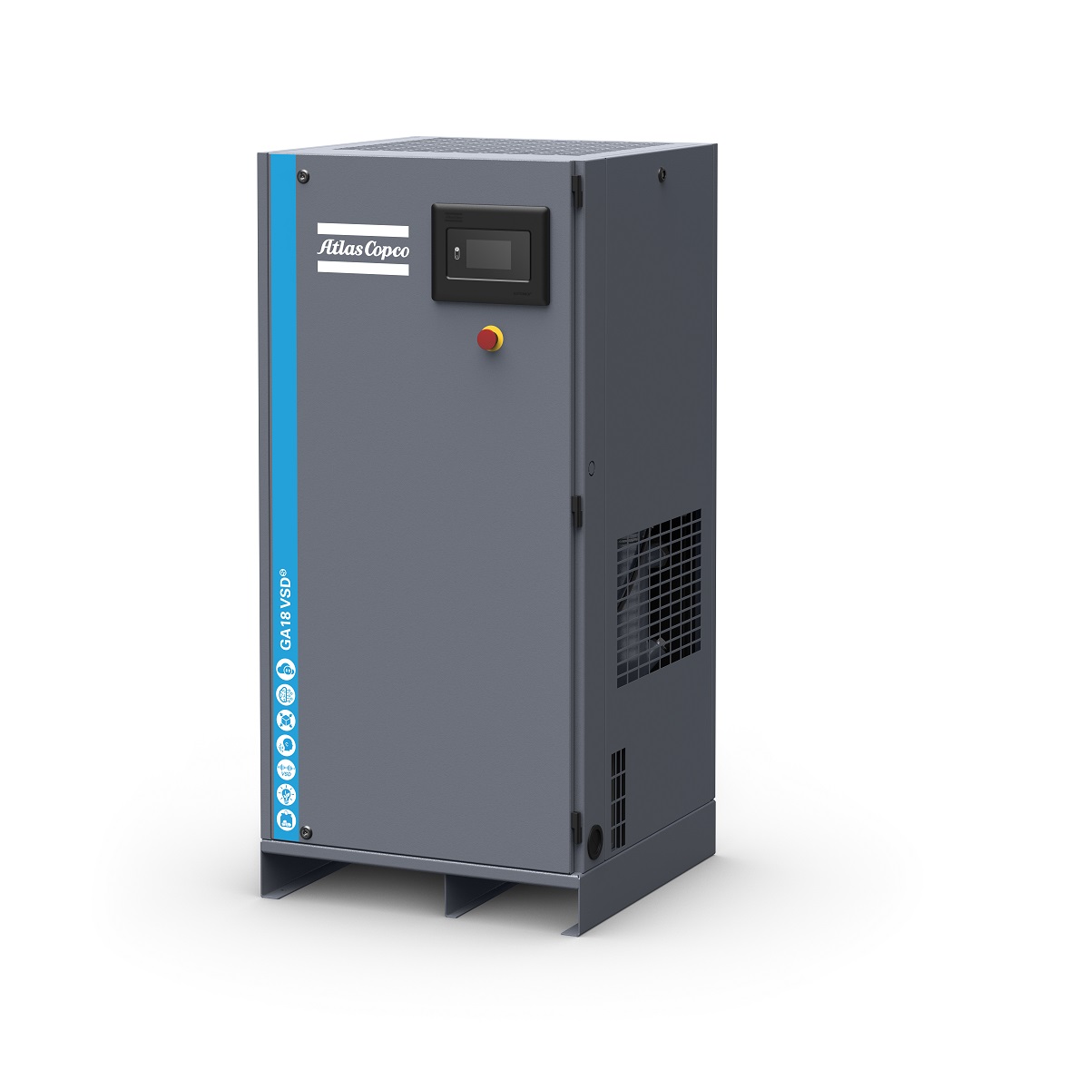 GEBRAUCHT Atlas Copco GA 7 VSDs P · 882 - 1.380 l/min · 13 bar · 7,5 kW · Schraubenkompressor