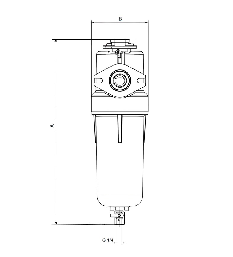 Atlas Copco Aktivkohlefilter QD 145+ inPASS