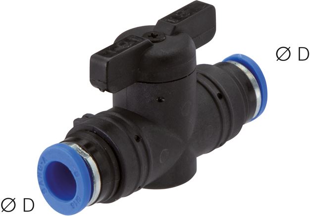 Absperrhahn 10mm, IQS-Standard