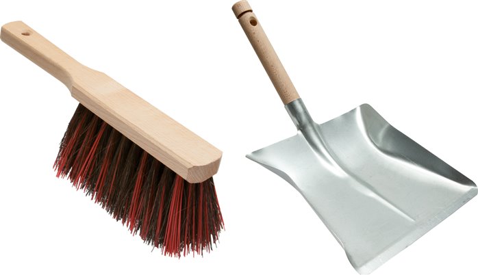 Profi-Kehrgarnitur (Handfeger und Schaufel), Industrie-Handfeger