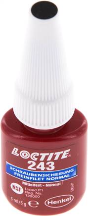 Anaerobe Schraubensicherung, Loctite, 5 ml, mittelfest