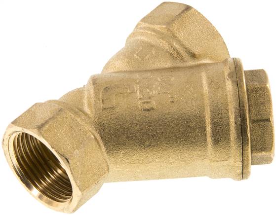 Schmutzfänger G 3/4", -0,99 bis 20bar, Messing