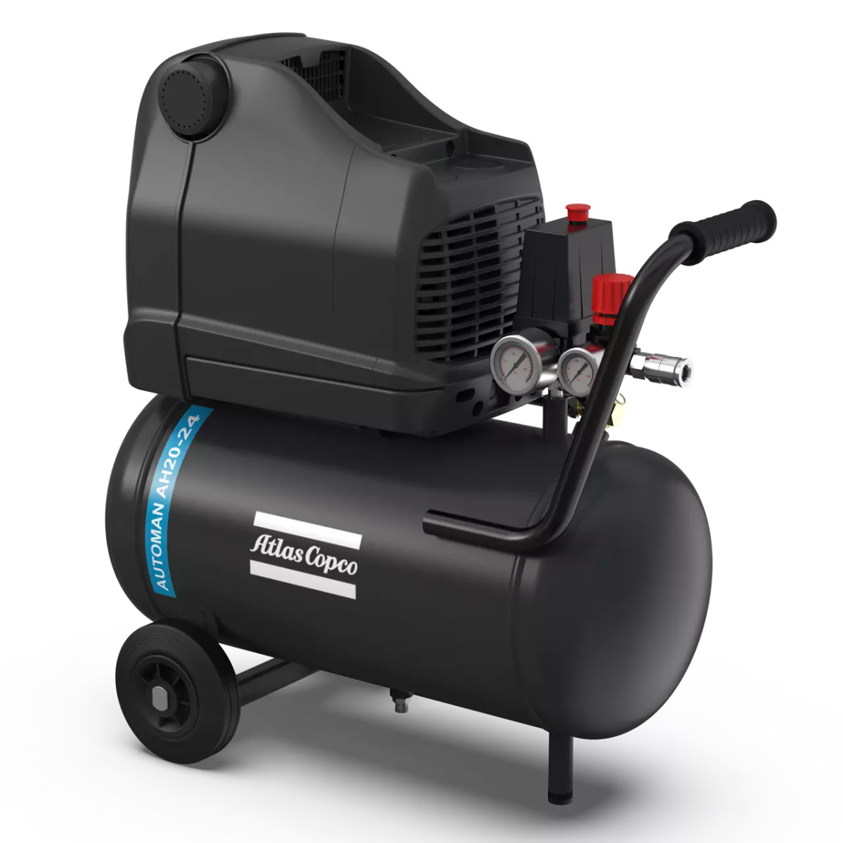 AUSSTELLER Atlas Copco Kolbenkompressor Automan AH 20 - 10 E 24 M
