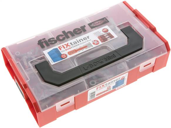 FIXtainer - DUOPOWER-Dübelbox 120 Stk.