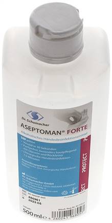 Handdesinfektion ASEPTOMAN FORTE, 0,5 l Spenderflasche