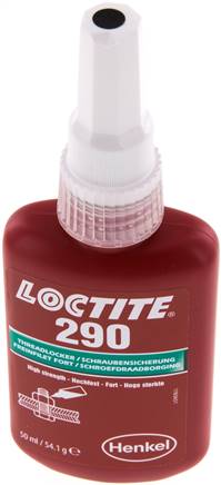 Anaerobe Schraubensicherung, Loctite, 50 ml, hochfest,290/50