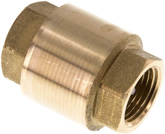 Rückschlagventil (leicht), G 1/2", PN 12, Messing
