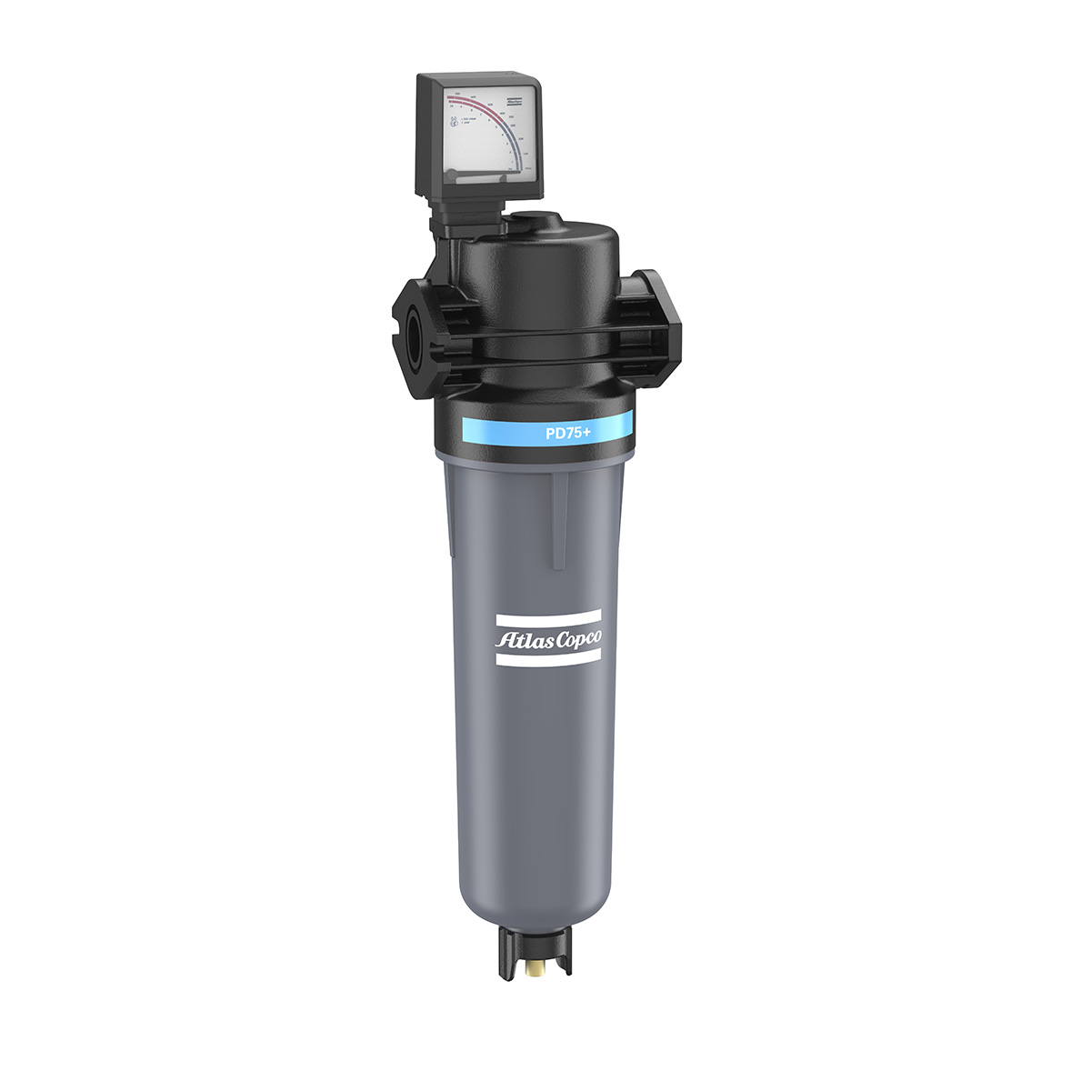 Atlas Copco Hochleistung-Koaleszenzfilter PD 75+ ohne inPASS