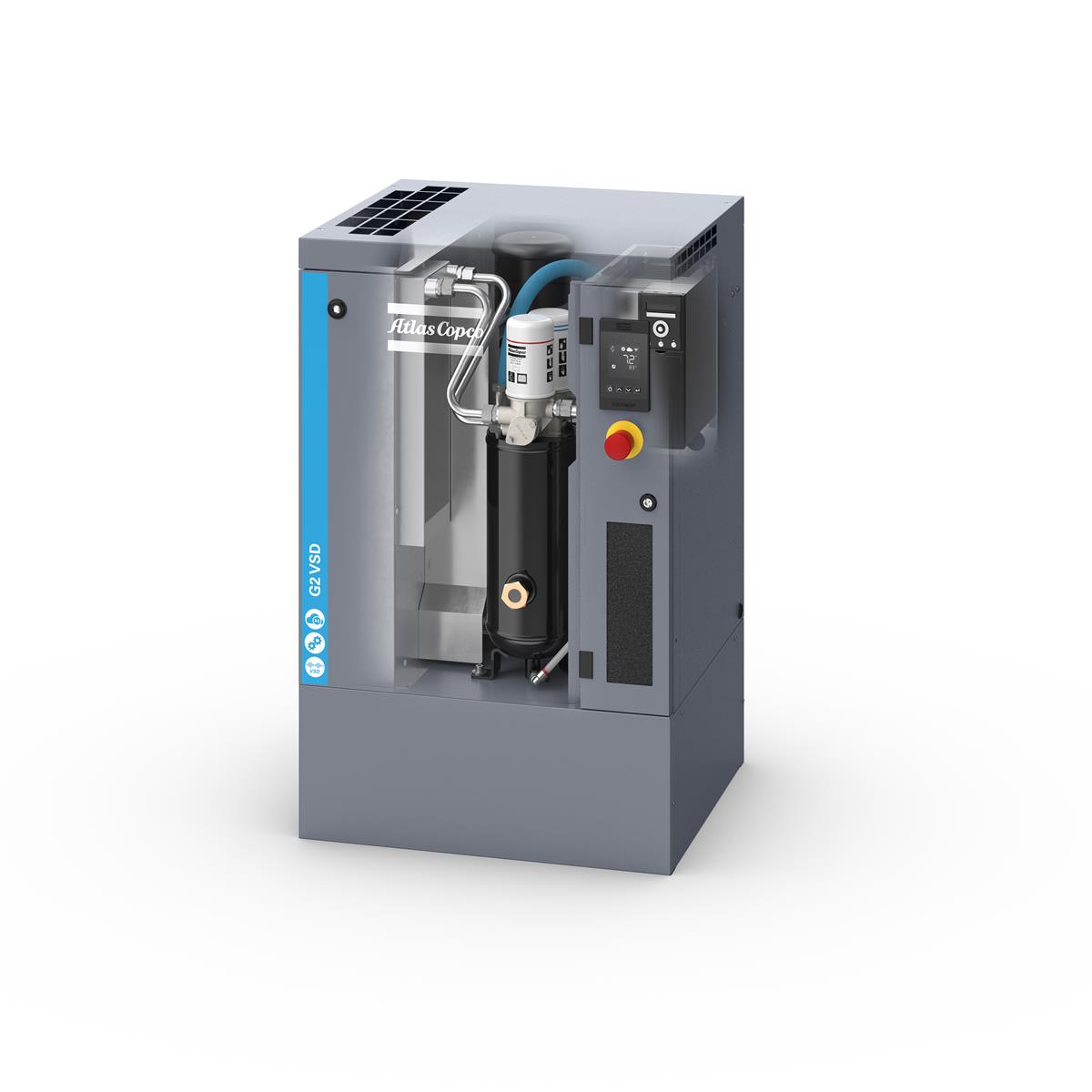 Atlas Copco Schraubenkompressor G2 VSD P-10 FM