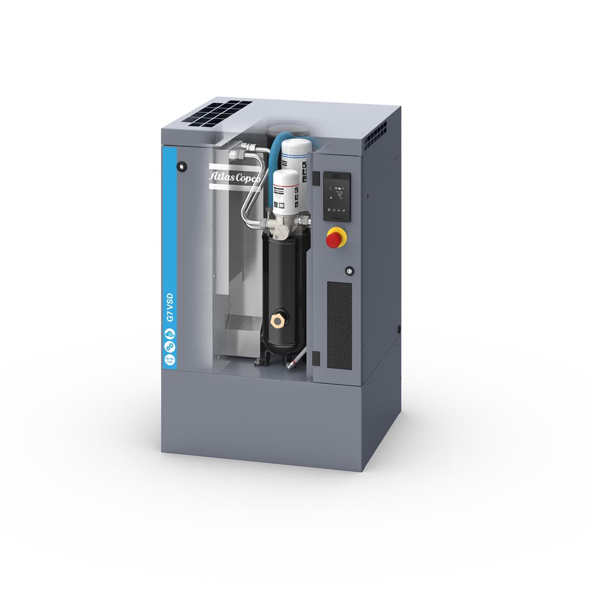 Atlas Copco Schraubenkompressor G7 VSD P-10 FM