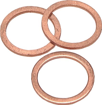 Dichtring aus Kupfer (10,2x19,9x2 mm)