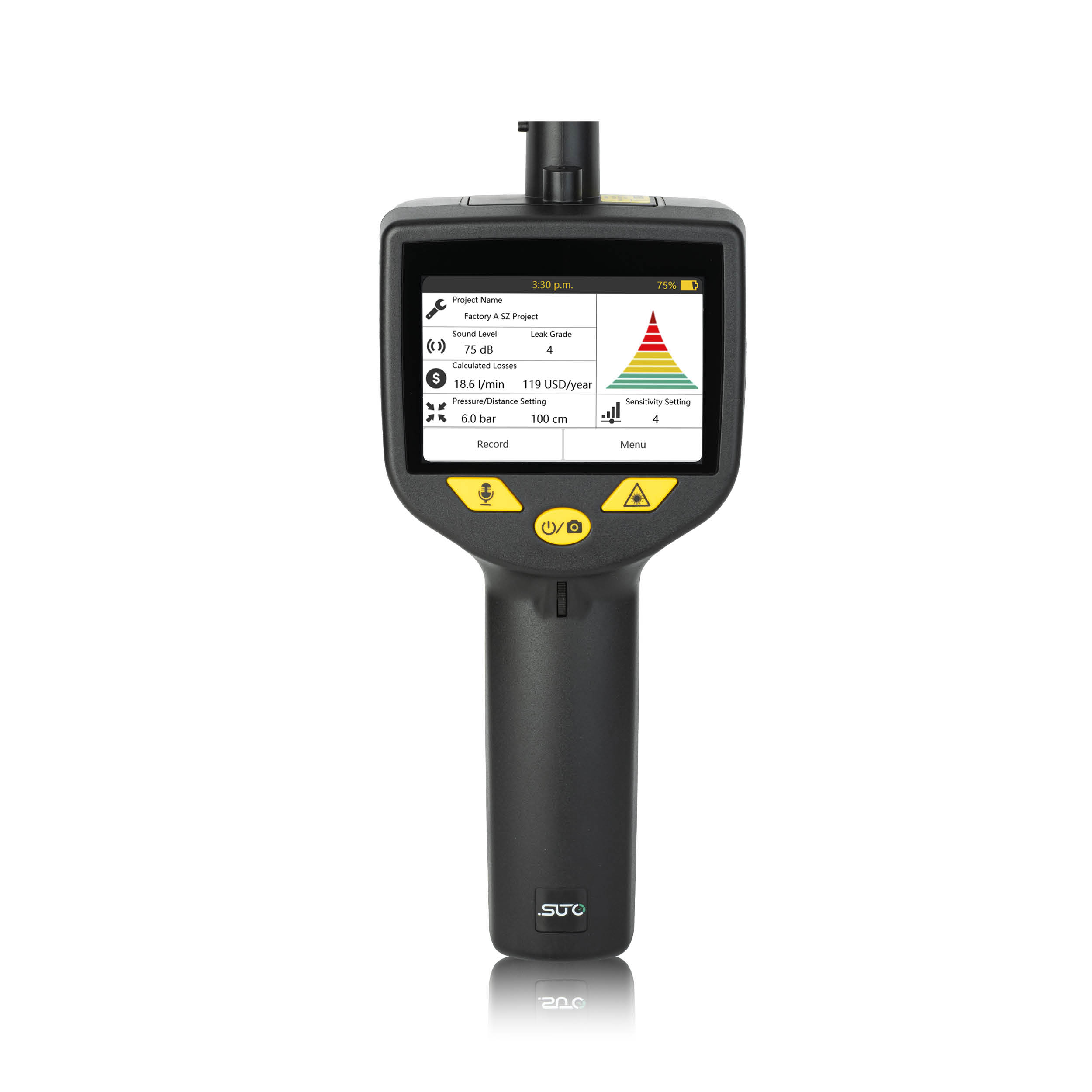 S531 Intelligentes Ultraschall-Leckagesuchgerät Druckluft im Set, inkl. LMS-Lizenz