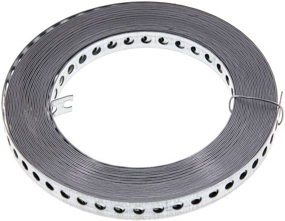 FISCHER Lochband 12mm, 10 mtr., Stahl verzinkt
