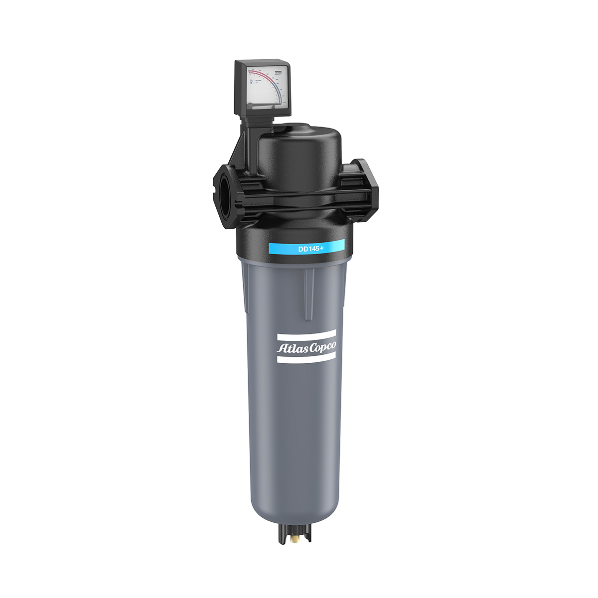 Atlas Copco Hochleistung-Koaleszenzfilter DD 145+ ohne inPASS