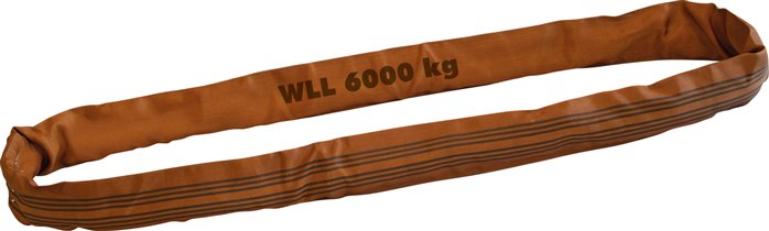 Rundschlinge EN 1492-2, Nutzlänge 4m, WLL 6000kg