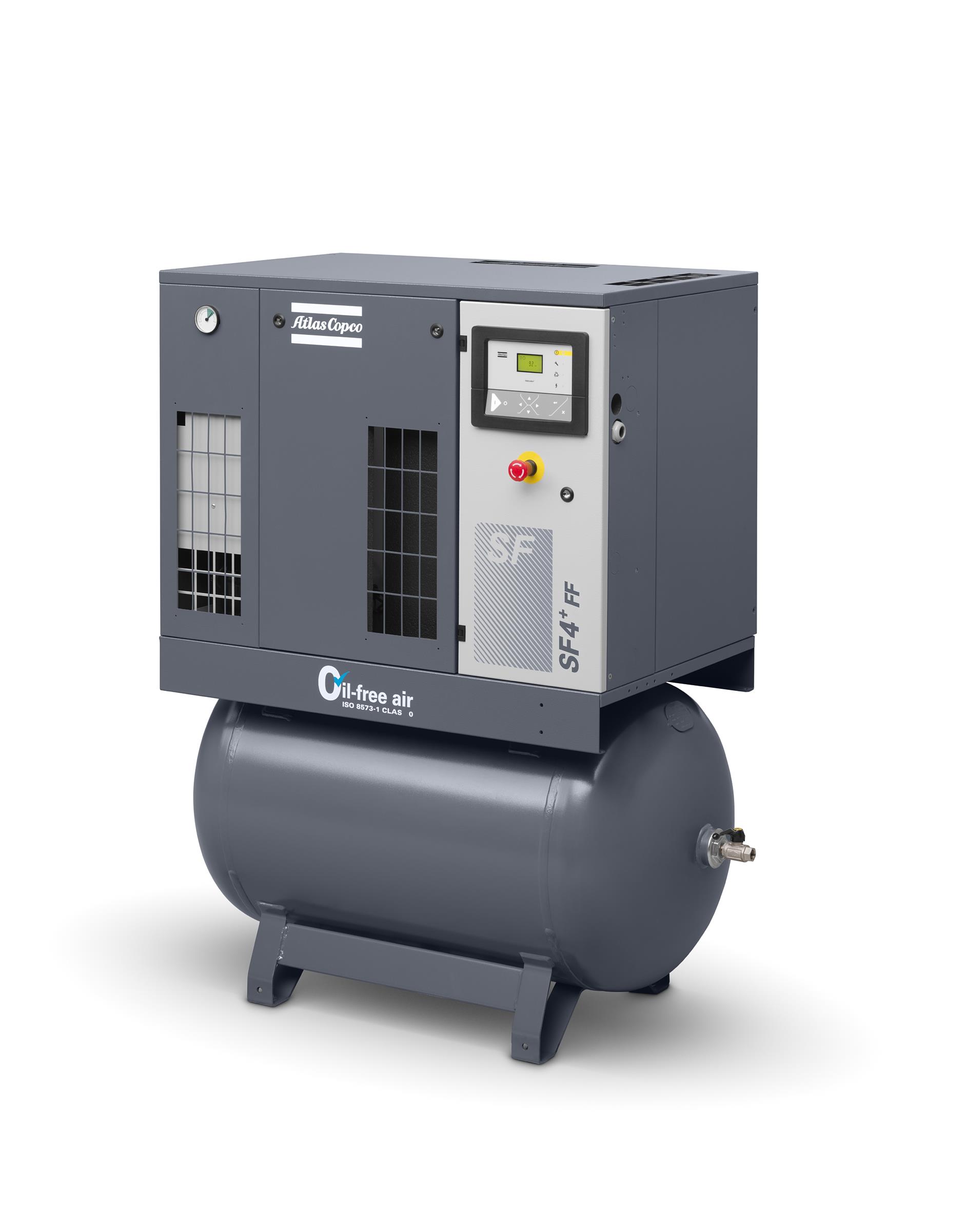 Atlas Copco Scrollkompressor SF 4-8 P inkl. Druckluftbehälter 270 Liter
